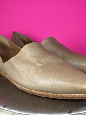 Coclico Padu Tan Leather Slip-On Flat EU 38